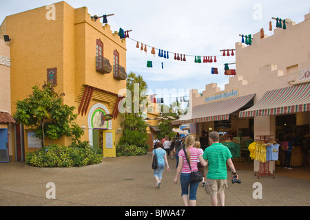 Il Marocco area al Busch Gardens di Tampa Florida Foto Stock