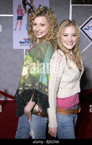 ALY & AJ IL SUCCHIETTO premiere del film EL CAPITAN THEATRE HOLLYWOOD LOS ANGELES STATI UNITI D'AMERICA 01 Marzo 2005 Foto Stock