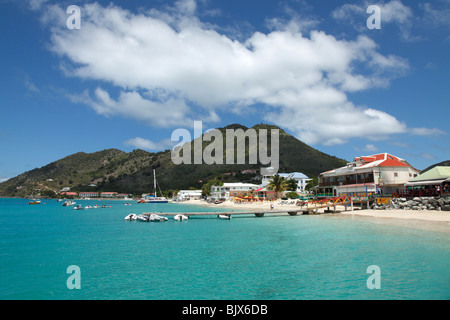 Grand Case Bay , St.Martin Caraibi francesi. Foto Stock