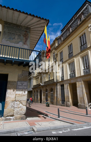 Candelaria, la parte vecchia della città, Bogotà, Colombia. Foto Stock