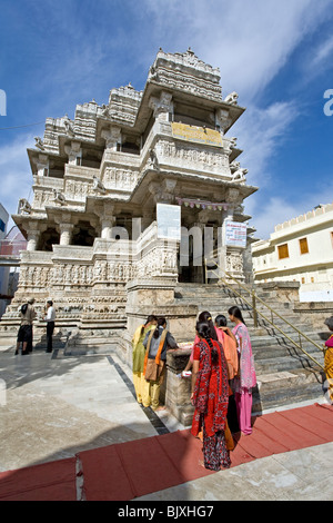 Shree Jagdish Temple. Udaipur. Il Rajasthan. India Foto Stock