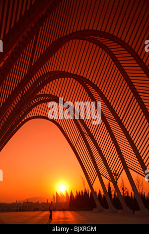 Olympic Sport Complex di Calatrava, Atene, Grecia Foto Stock