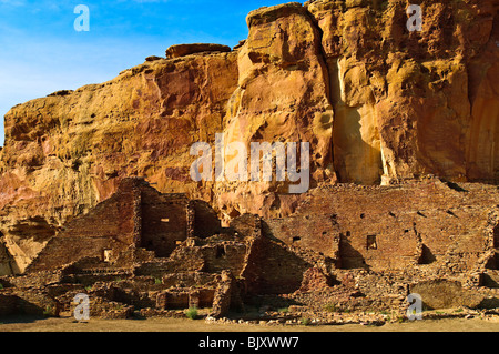 Pueblo Bonito Chaco Culture National Historical Park New Mexico. Foto Stock