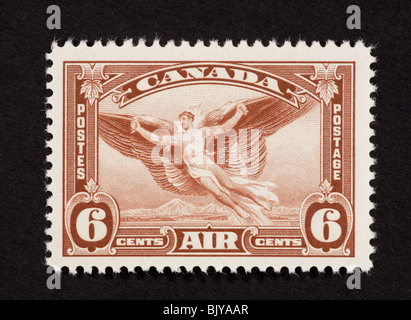 Airmail francobollo dal Canada raffiguranti Daedelus. Foto Stock