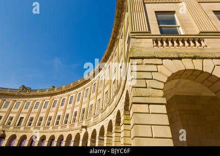 Famosa terrazza georgiana in Buxton Derbyshire Inghilterra GB UK EU Europe Foto Stock