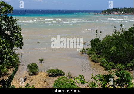 Baia di barili della Provincia di Cebu Filippine Foto Stock