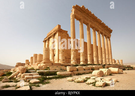 Palmyra Siria il tempio di Bel Foto Stock