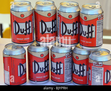 DUFF BERE PRIMA GIORNATA PROBLEMA DI THE SIMPSONS TIMBRI US Postal Service CENTURY CITY LOS ANGELES CA USA 07 Maggio 2009 Foto Stock