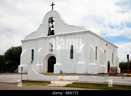 San Elizario Presidio Cappella El Paso Texas USA Foto Stock