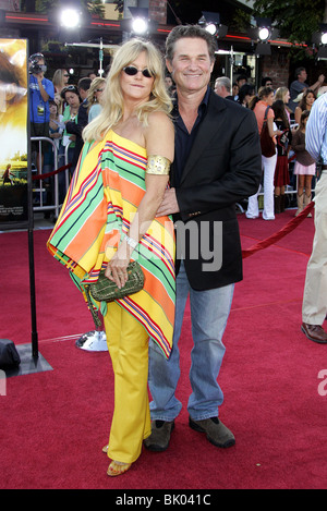 GOLDIE HAWN E KURT RUSSELL SOGNATORE FILM PREMIER WESTWOOD LOS ANGELES USA 09 Ottobre 2005 Foto Stock