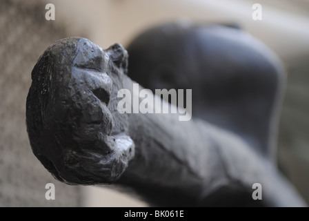 Marino Marini di 'Angelo della città' scultura alla Collezione Peggy Guggenheim a Venezia, Italia Foto Stock