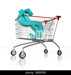 lo shopping Foto Stock