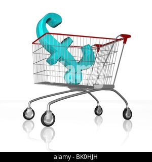 lo shopping Foto Stock