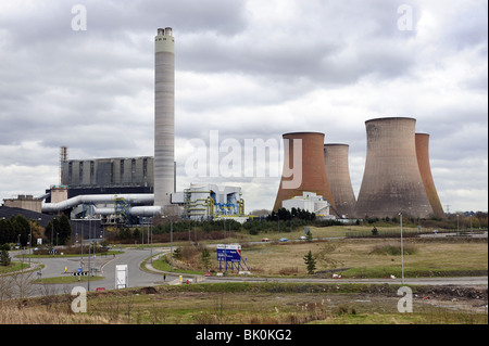 Rugeley Coal Fired power station, Staffordshire Foto Stock