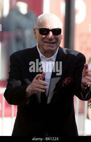 MEL BROOKS Matthew Broderick e Nathan Lane Hollywood Walk of Fame HOLLYWOOD LOS ANGELES USA 09 Gennaio 2006 Foto Stock