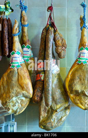 Jamon serrano Foto Stock