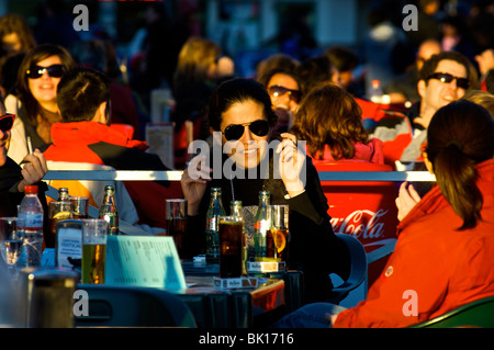 Pradollano ski resort Foto Stock