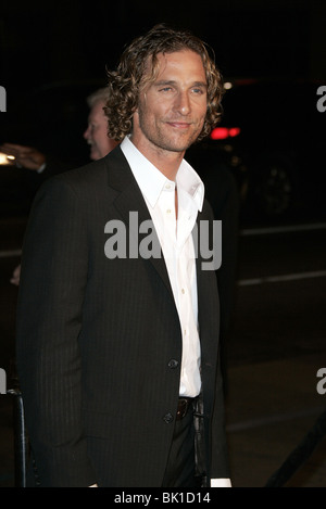 MATTHEW MCCONAUGHEY SIAMO MARSHALL premiere del film Grauman's Chinese Theatre Hollywood USA 14 Dicembre 2006 Foto Stock