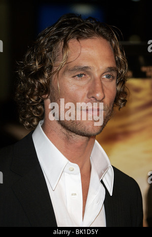 MATTHEW MCCONAUGHEY SIAMO MARSHALL premiere del film Grauman's Chinese Theatre Hollywood USA 14 Dicembre 2006 Foto Stock