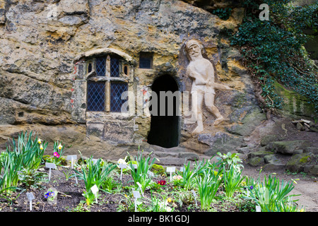 La Cappella della Madonna della rupe Knaresborough Yorkshire Inghilterra Foto Stock