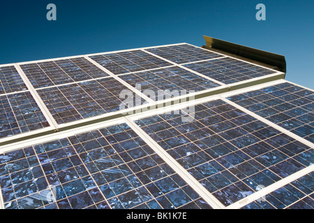 Energia solare fotovoltaica in pannelli nel Nuovo Galles del Sud, Australia. Foto Stock