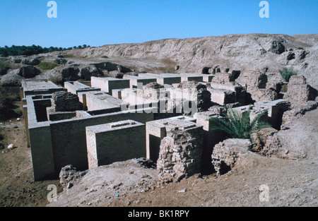 Giardini pensili di Babilonia, Iraq. Foto Stock