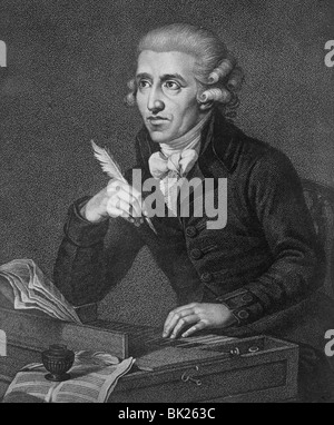 FRANZ JOSEPH HAYDN - compositore Austrlian (1732-1809) Foto Stock