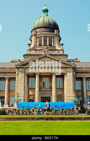 Oberlandesgericht - Tribunale distrettuale di Amburgo, Germania, Europa Foto Stock