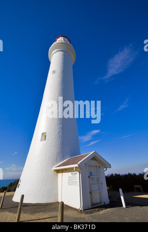 Split Point Lighthouse, Ingresso Aireys, Victoria, Australia. Foto Stock