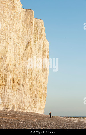 Sette sorelle, East Sussex, England, Regno Unito Foto Stock