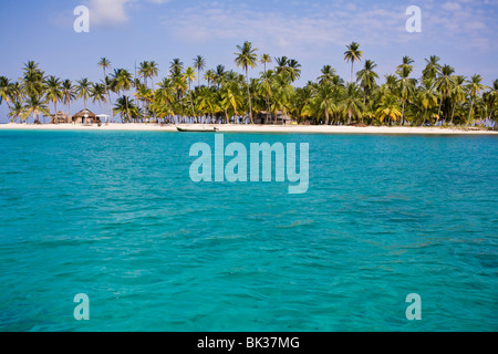 Isola di cane, Comarca de Kuna Yala, isole San Blas, Panama America Centrale Foto Stock