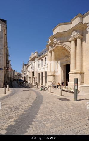 Ripristinato il vecchio mercato del pesce, La Rochelle Charente Maritime, Francia, Europa Foto Stock