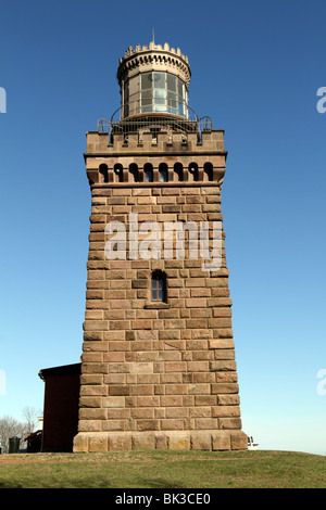 Torre Sud del Twin Luci del Faro Navesink, Atlantic Highlands, New Jersey Foto Stock