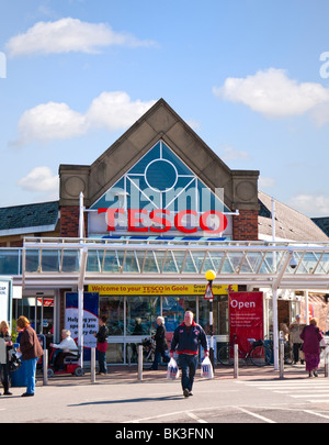 Supermercato Tesco store, England, Regno Unito Foto Stock