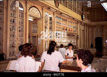 Farmacia in Trinidad, Cuba Foto Stock