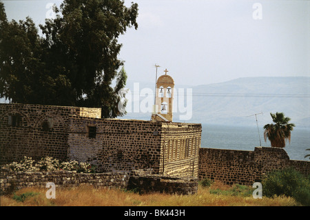 Greco-ortodossi monastero vicino a Tiberiade, Israele Foto Stock