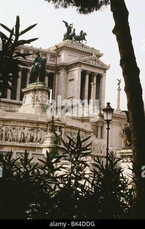 Monumento dedicato a Vittorio Emanuele II in roma, Italia Foto Stock