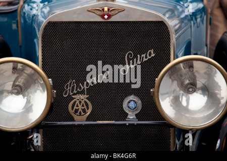 Vintage Hispano Suiza auto Foto Stock