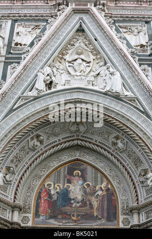 Cattedrale di Santa Maria del Fiore, Firenze, Toscana, Italia, Europa Foto Stock