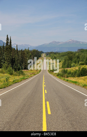 Stewart-Cassiar autostrada, British Columbia, Canada Foto Stock