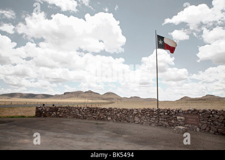 Autostrada 67, Texas, Stati Uniti d'America Foto Stock