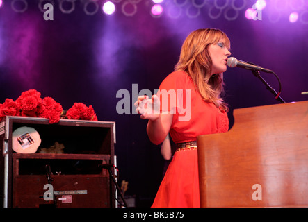 Grazia Potter esegue a Bonnaroo. Foto Stock