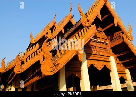 Wat Phra That Lampang Luang, Thailandia, Sud-est asiatico Foto Stock