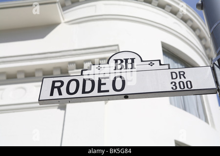 Rodeo Drive, Beverly Hills, Los Angeles, California, Stati Uniti d'America, America del Nord Foto Stock