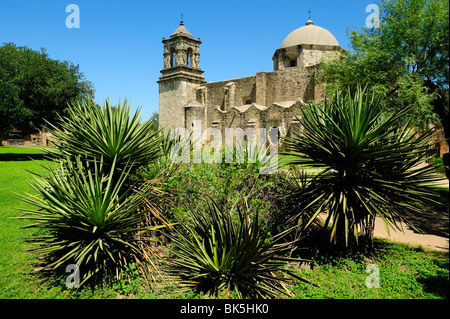 San Jose missione vicino a San Antonio, Texas Foto Stock