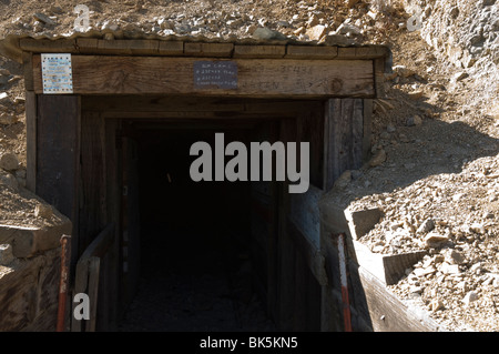 Burro Schmidt tunnel entrata Foto Stock