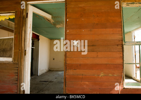 Ingresso del custode casa abbandonata al burro tunnel Schmidt Foto Stock