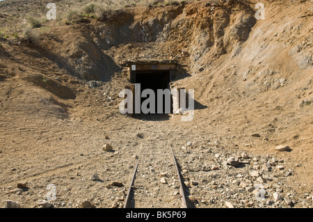 Burro Schmidt tunnel entrata Foto Stock