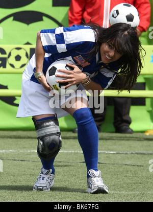 MICHELLE RODRIGUEZ ROCK N GOL MTV TR3S INAUGURA LA COPPA DEL MONDO TV SPECIAL CARSON LOS ANGELES CA USA 31 Marzo 2010 Foto Stock