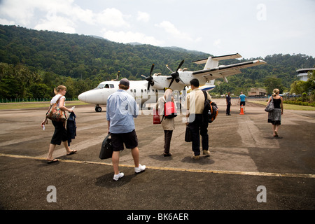 Il Berjaya Airlines piano Isola di Tioman Malyasia Asia Foto Stock